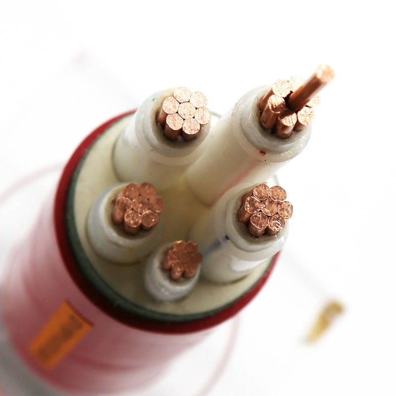 500V 5 Core 5x2.5mm2 Mineral Insulated Power Cable Magnesium Oxide Insulation
